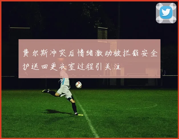 费尔斯冲突后情绪激动被拦截安全护送回更衣室过程引关注
